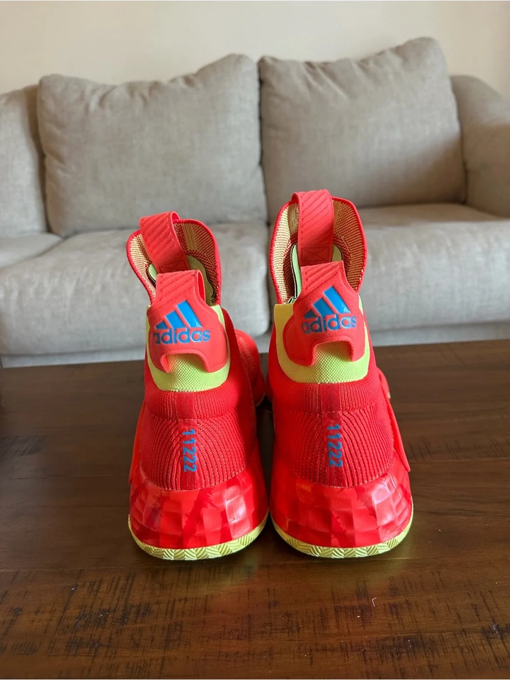 Adidas N3XT L3V3L Basketball Shoes (Like New)